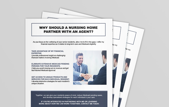Why Should a Nursing Home Partner With an Agent